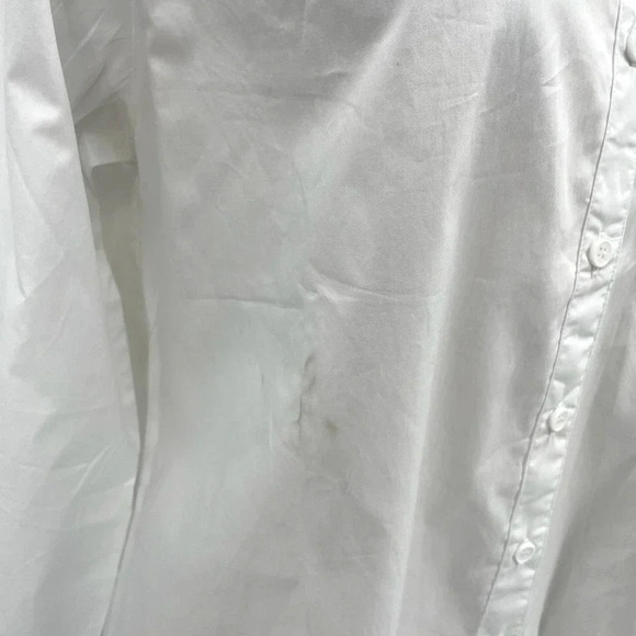 Monat Gear Monat Button Down Shirt White Start Logo Size Medium - Picture 3 of 12
